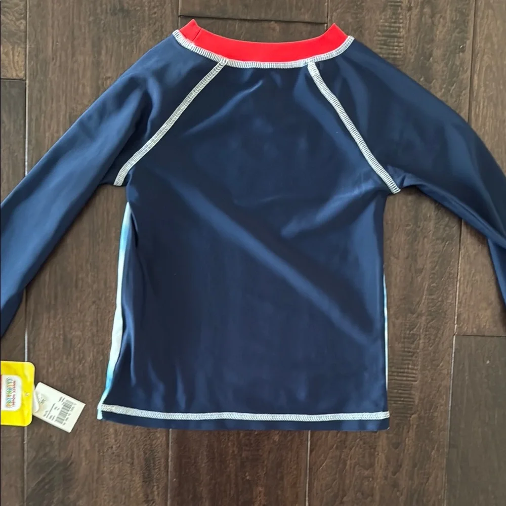 NWT Disney Mickey Mouse Blue and Red Rashguard! Matching shorts available!